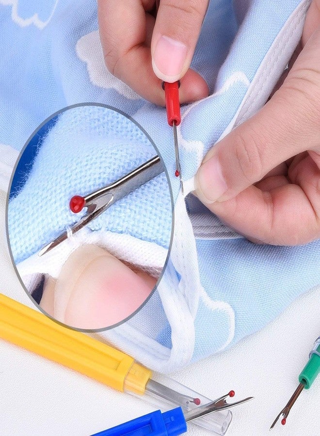 SFURTI أداة فك الخياطة SFURTI، طولها 6.5 سم، مثالية للخياطة والتفصيل والمشاريع اليدوية، شفرات من الفولاذ المقاوم للصدأ بمقابض مريحة، عبوة من قطعتين - Image 5